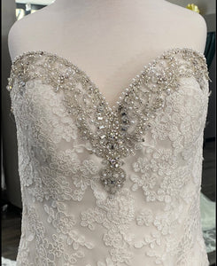 kenneth winston '1666' wedding dress size-10 SAMPLE