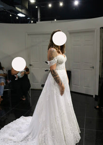 Cristiano Lucci '13327' wedding dress size-10 NEW