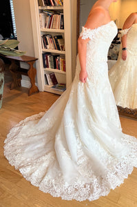 Maggie Sottero 'Saige' wedding dress size-08 NEW
