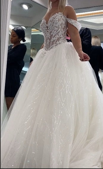 Randy Fenoli 'Angela Pucci' wedding dress size-00 NEW