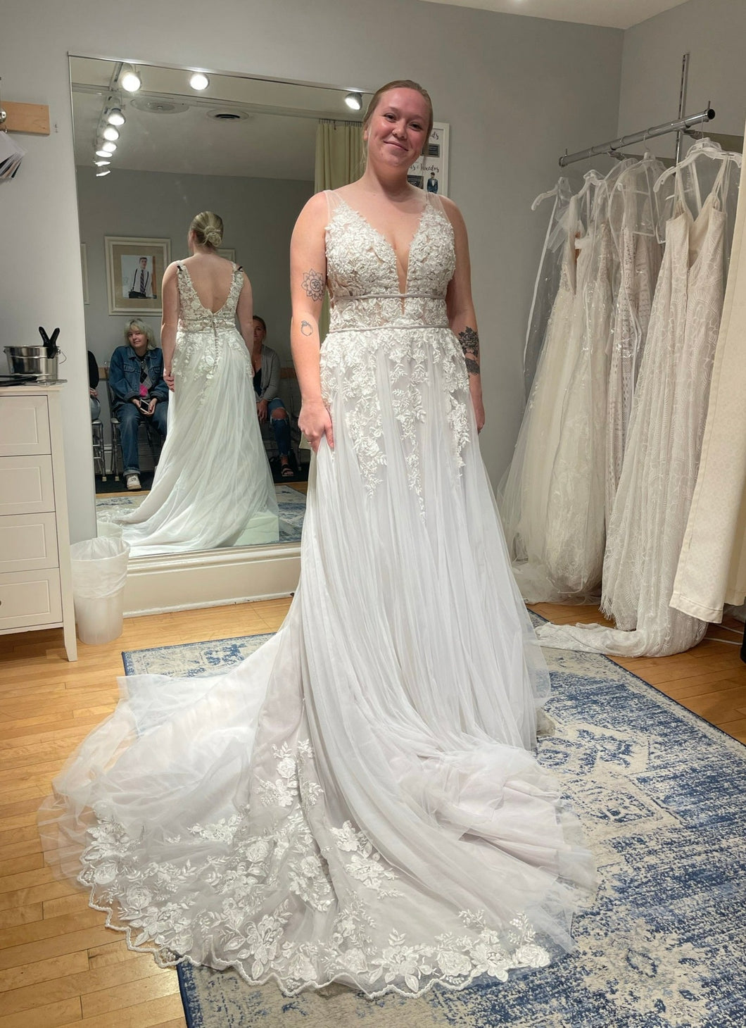 Mori Lee 'Rosa' wedding dress size-08 NEW