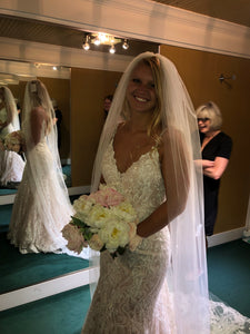 Allure Bridals 'L468' wedding dress size-10 NEW
