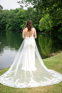 Olia Zavozina 'Custom' wedding dress size-06 PREOWNED