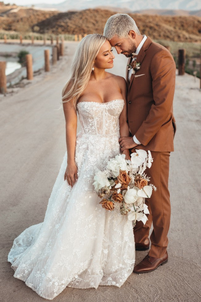 Netta Benshabu 'Reef' wedding dress size-04 PREOWNED