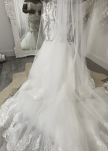 Load image into Gallery viewer, Pantora Bridal &#39;Paula Gown with customizations&#39; wedding dress size-16 NEW
