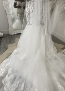 Pantora Bridal 'Paula Gown with customizations' wedding dress size-16 NEW