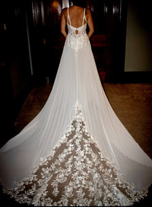 Mori Lee '5903' wedding dress size-06 PREOWNED