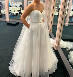 Sweetheart '11005' wedding dress size-12 NEW