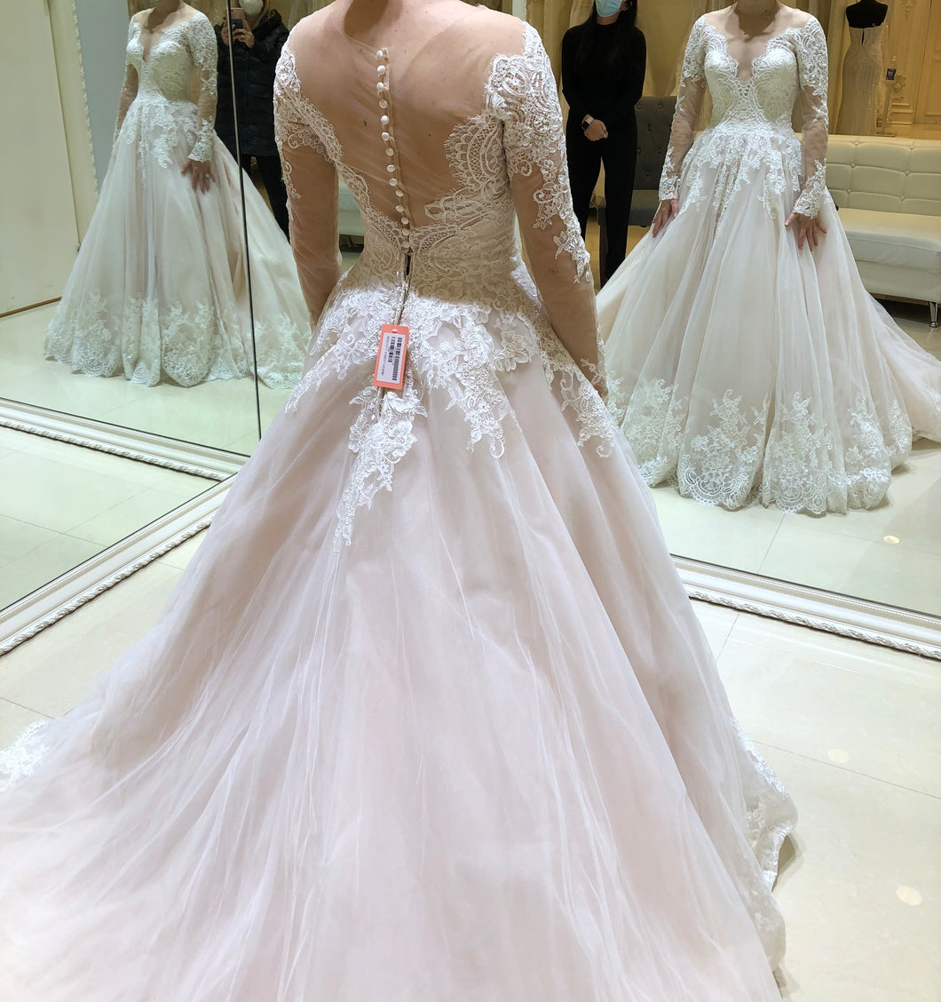 Allure Bridals '9366' wedding dress size-04 NEW