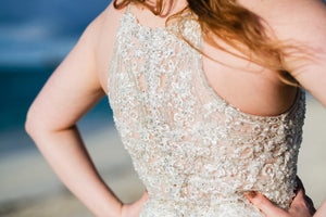 Maggie Sottero 'Lisette-6MC813' wedding dress size-08 PREOWNED