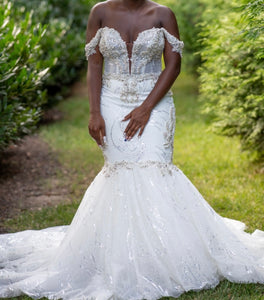 Pantora Bridal 'Gianna' wedding dress size-06 PREOWNED