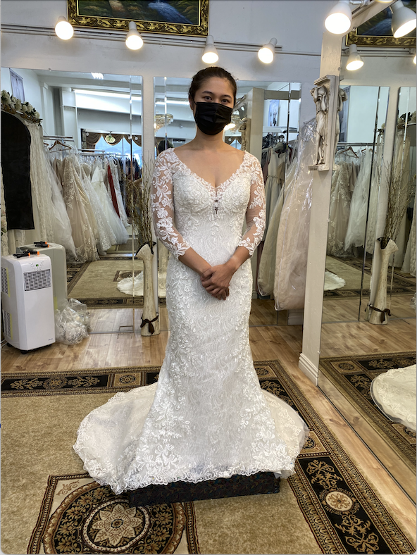 sophia tolli 'Gabrielle' wedding dress size-04 NEW