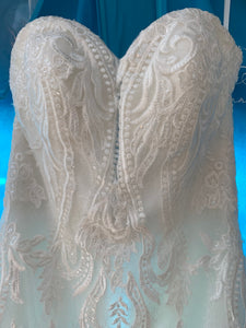 White One 'Barcelona' wedding dress size-04 NEW