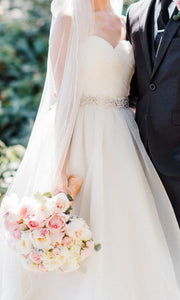 Mori Lee '4808' wedding dress size-02 PREOWNED