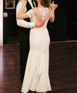 Watters 'Seaton' wedding dress size-06 PREOWNED