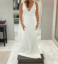 Load image into Gallery viewer, Made With Love &#39;Rosey Crepe&#39; wedding dress size-10 NEW
