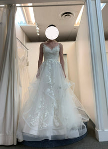 Casablanca 'bl219 Sweet' wedding dress size-00 PREOWNED