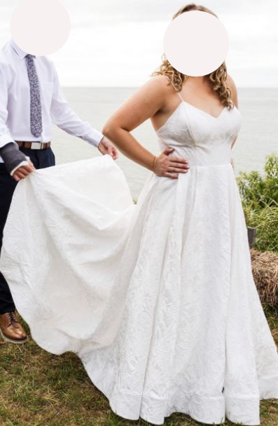 Rebecca Schoneveld 'Whitney' wedding dress size-14 PREOWNED
