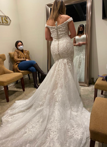 Louvre Couture 'Monterrey' wedding dress size-14 NEW