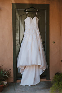 Allure Bridals '9153' wedding dress size-14 PREOWNED