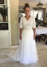 Load image into Gallery viewer, Connie Leigh / Rebecca Ingram &#39;9RW001&#39; wedding dress size-06 NEW
