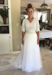 Connie Leigh / Rebecca Ingram '9RW001' wedding dress size-06 NEW