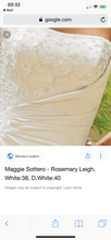 Load image into Gallery viewer, Maggie Sottero &#39;Rosemary Leigh&#39; size 14 used wedding dress front view close up
