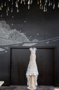 Vera Wang 'Ghislane' wedding dress size-02 PREOWNED