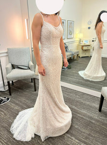 Enzoani 'Roxane' wedding dress size-04 NEW