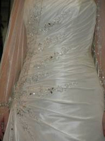 Maggie Sottero A-Line Rachelle Wedding Dress - Maggie Sottero - Nearly Newlywed Bridal Boutique - 1