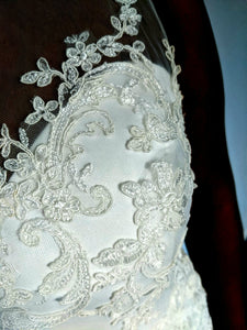 Jasmine 'F21' wedding dress size-08 PREOWNED