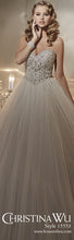 Load image into Gallery viewer, Christina Wu &#39;15553&#39; size 8 sample wedding dress front view on model
