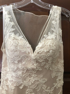 Watters 'Lacee' wedding dress size-02 PREOWNED