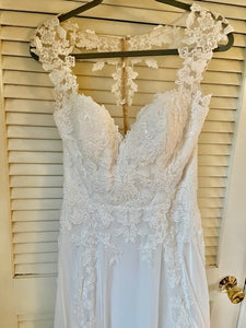 JUSTIN ALEXANDER '88058' wedding dress size-10 NEW