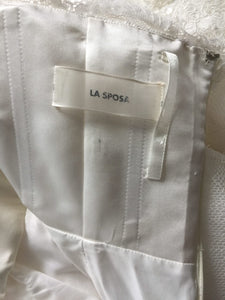 La Sposa 'Fontana ' wedding dress size-10 PREOWNED