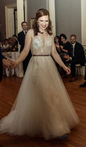 Willowby 'Lainie' wedding dress size-04 PREOWNED
