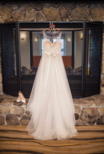 Watters 'Azriel' wedding dress size-08 PREOWNED