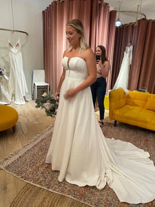 vow’d 'Peach Dress' wedding dress size-08 NEW