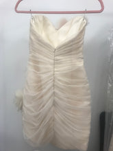 Load image into Gallery viewer, Hayley Paige &#39;Orchard&#39; size 2 used wedding dress back view on hanger
