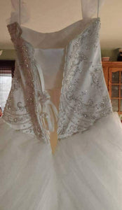 alfred angelo 'Ball gown' wedding dress size-08 NEW