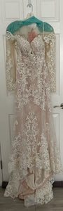 Casablanca '2356' wedding dress size-12 NEW