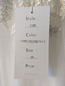 Justin Alexander '1126' wedding dress size-06 NEW