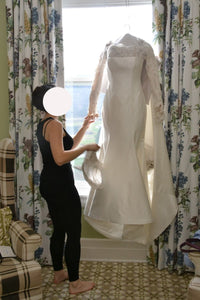 Romona Keveza '4875 LRNY' wedding dress size-08 PREOWNED