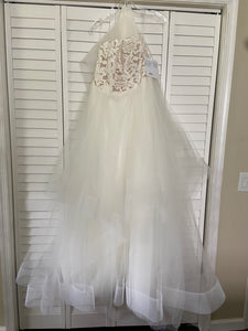 Hayley Paige 'Dayton' wedding dress size-14 NEW