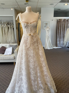 BERTA 'Ingrid' wedding dress size-10 NEW