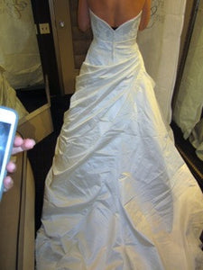 Simone Carvalli 90148 Strapless Wedding Dress - Simone Carvalli - Nearly Newlywed Bridal Boutique - 3