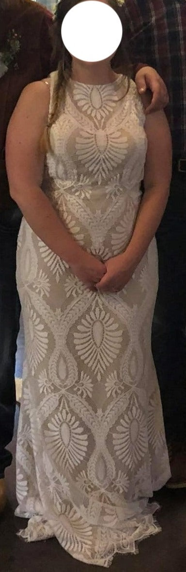 Wilderly Bride 'Marlowe F116' wedding dress size-14 PREOWNED