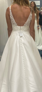 OXFORD STREET 'CHEBONY' wedding dress size-08 NEW