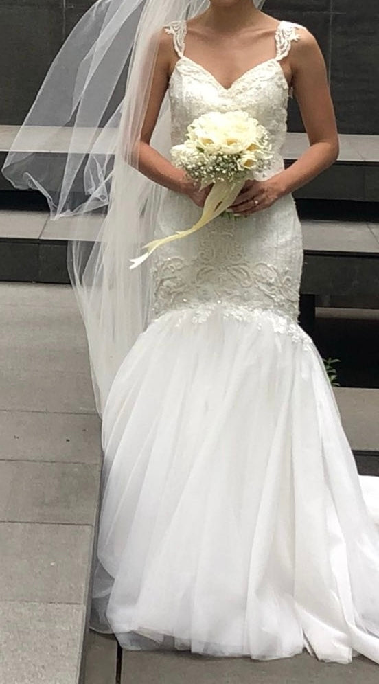 Bridal Gown Studio  'Custom' wedding dress size-02 PREOWNED