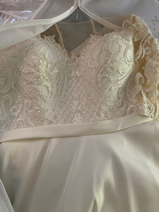 Allure Bridals 'W445' wedding dress size-16 NEW